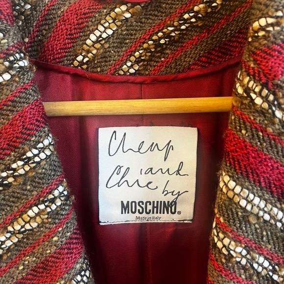 Vintage Moschino cheap and chic boucle wool coat - Picture 11 of 11